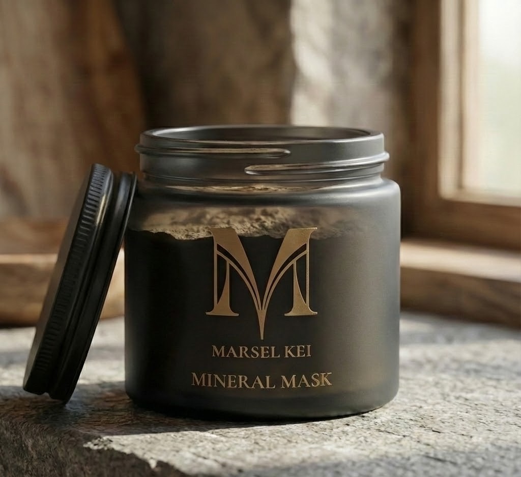 MARSEL KEI Mineral Mask with its creamy, mineral-rich texture