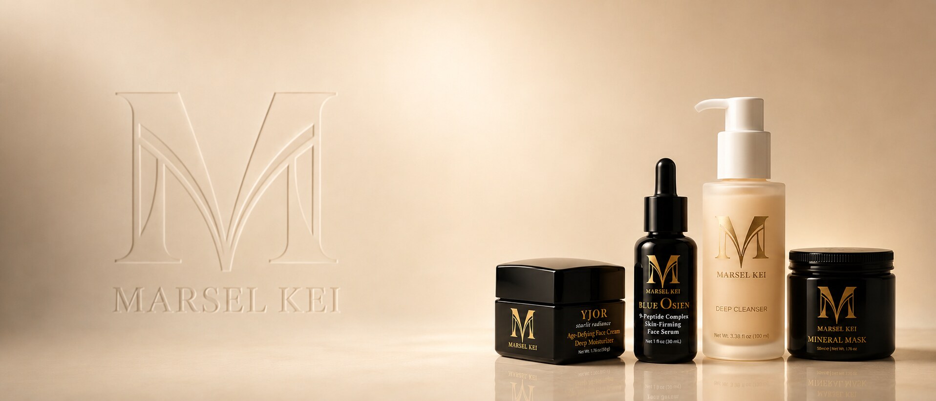 MARSEL KEI Luxury Skincare Collection